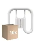 Confezione Multipack 10x Ledvance DULUX-SQ LED 7W - 835 Luce Calda -  | 2-Pin - Sostitutiva 16W